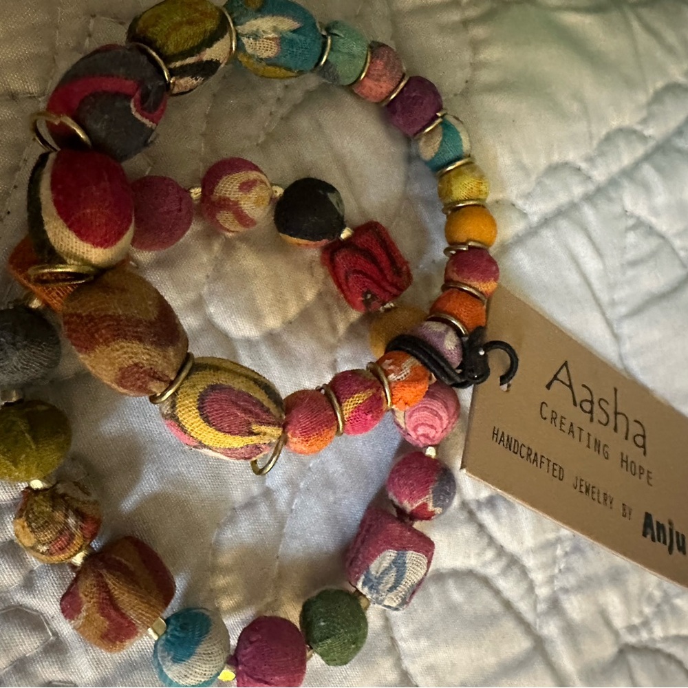 Colorful Beaded Bracelet Set